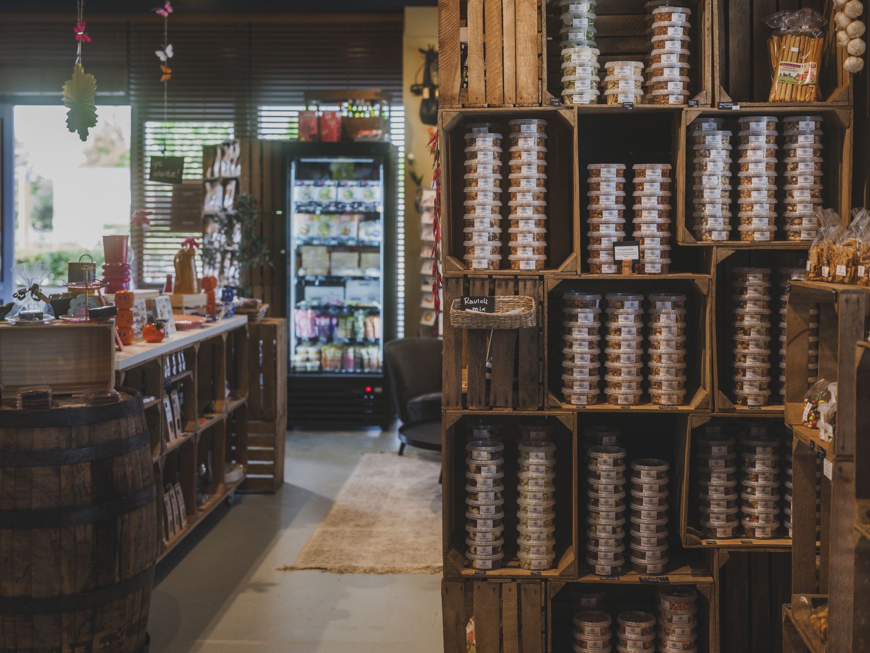 product photography natural light small shop interior